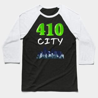 410 CITY BALTIMORE DESIGN Baseball T-Shirt